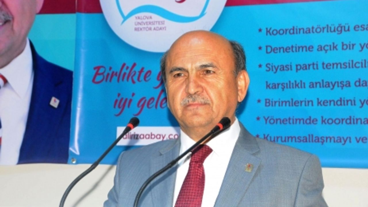  Önce Türkyılmaz ardından Prof. Dr. Abay görevinden alındı