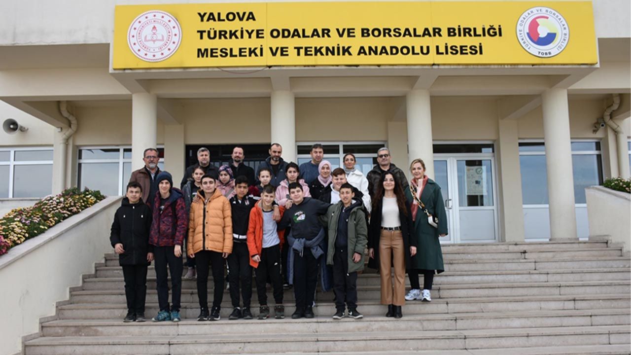 Akköy Ortaokulu Öğrencileri TOBB MTAL’yi Ziyaret Etti