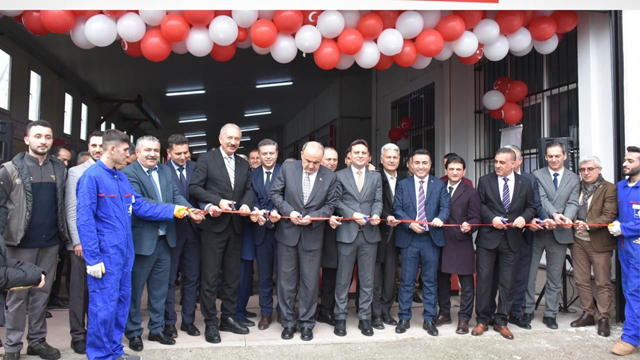 Çiftlikköy MTAL Motorlu Araçlar Teknolojisi Atölyesi Açıldı