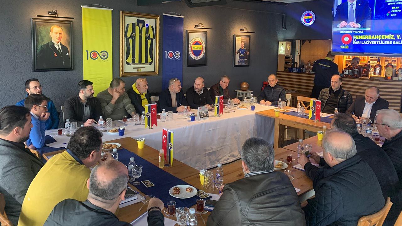 Güney Marmara Fenerbahçeliler Dernek Başkanları Yalova’da Bir Araya Geldi