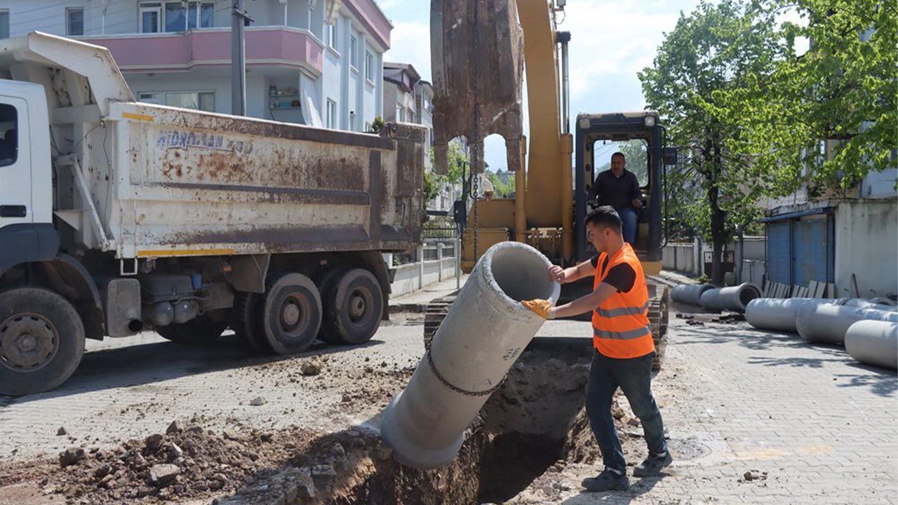 Aydoğan Caddesi’nin altyapı çalışmalarına başlandı