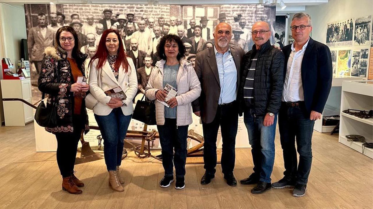 Bulgaristan Heyeti Göç Müzesini gezdi