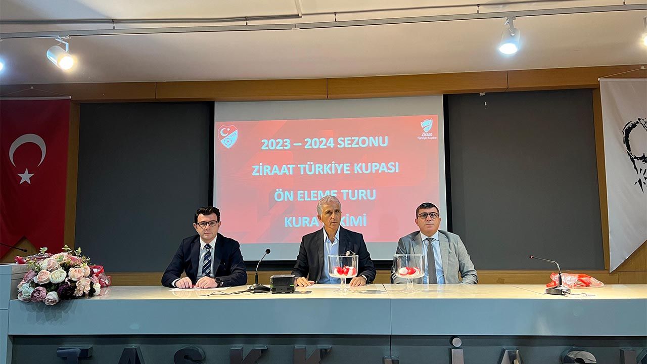Ziraat Türkiye Kupası 1. Eleme Turu Kura Çekimi 19 Eylül'de