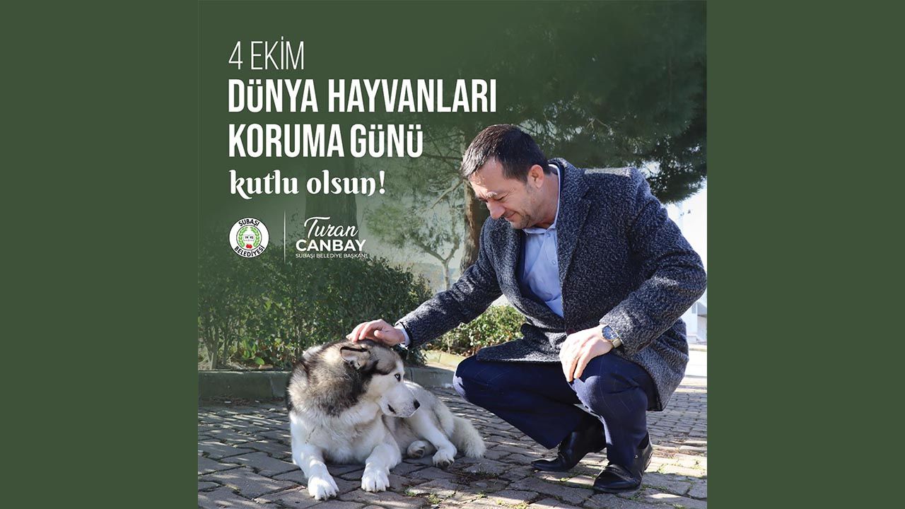 Başkan Canbay, Dünya Hayvanları Koruma Günü’nü Kutladı