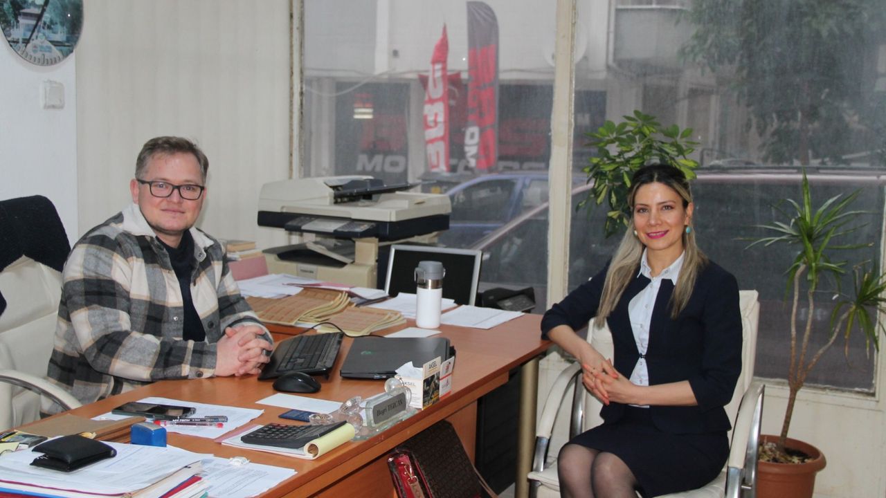 Sibel Dağyolu, Gazetemizi Ziyaret Etti