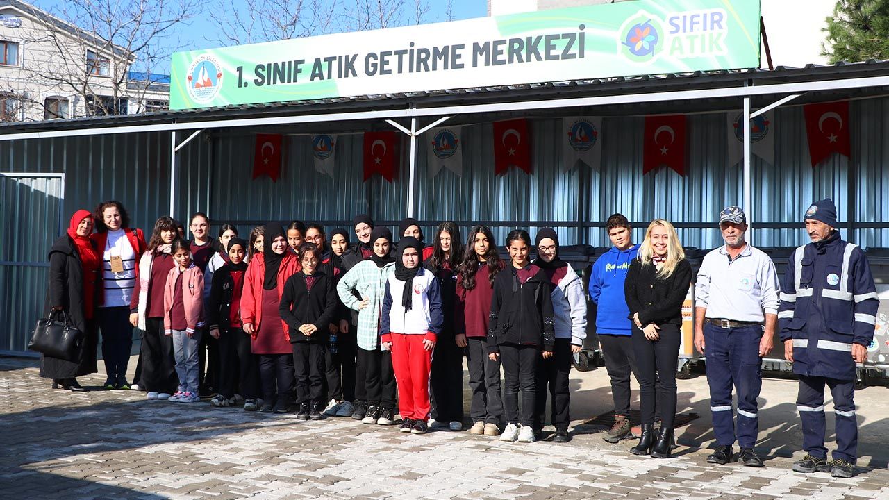 Çiftlikköy’de Öğrenciler Sıfır Atık Eğitim Atölyesine Katıldı