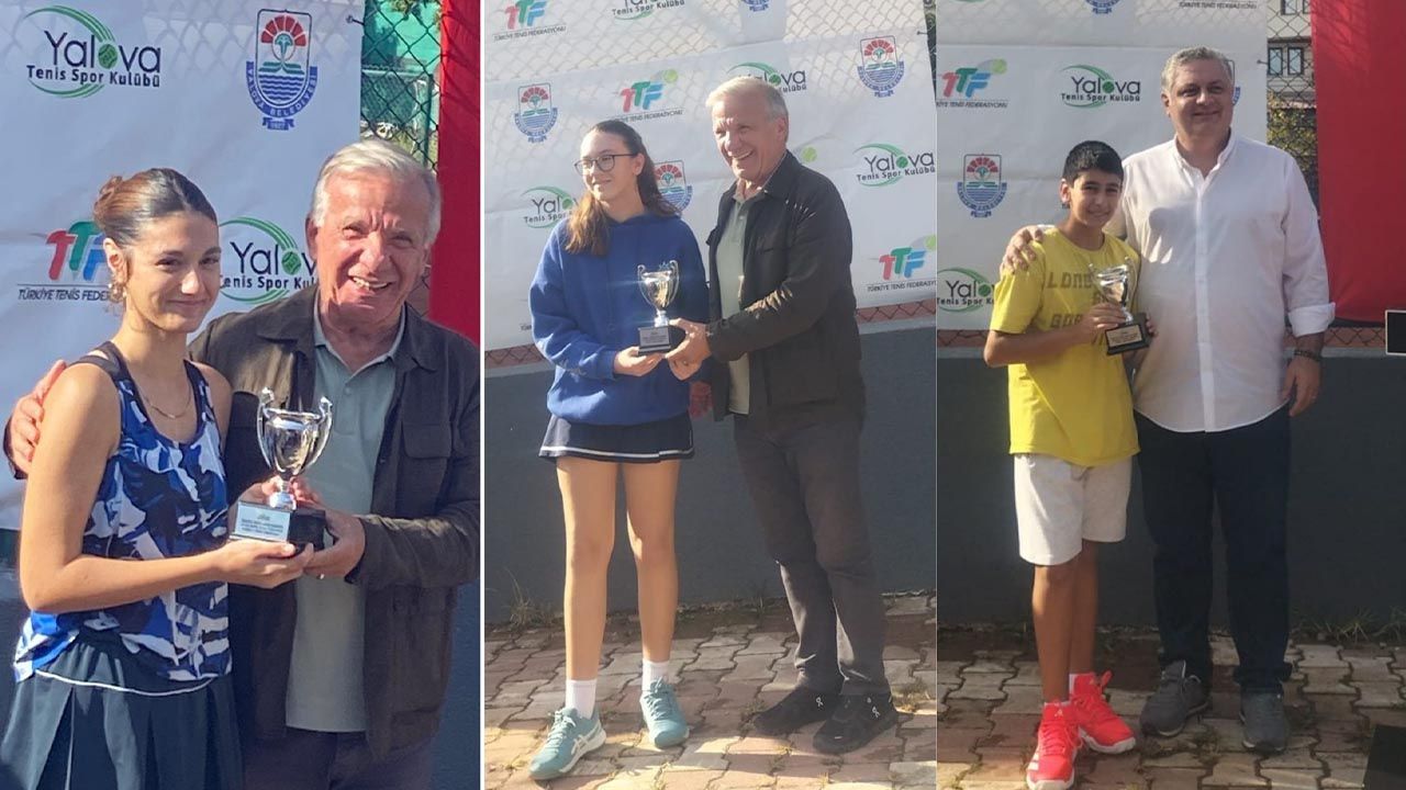 Yalova’da 14 Yaş Ulusal Tenis Turnuvası Heyecanı