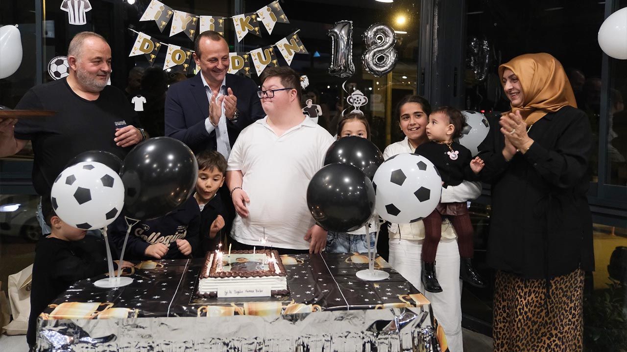 Başkan Yele’den Hamza’ya Doğum Günü Sürprizi