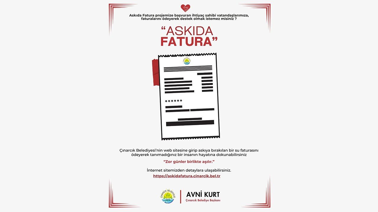 Çınarcık’ta Askıda İyilik