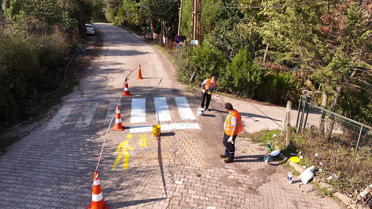 Köylerde Trafik Güvenliği Artıyor