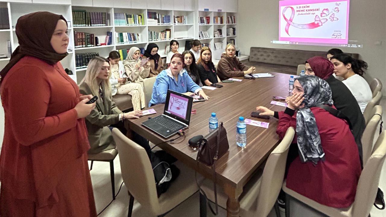 Çınarcık’ta Meme Kanseri Farkındalık Eğitimi Gerçekleştirildi