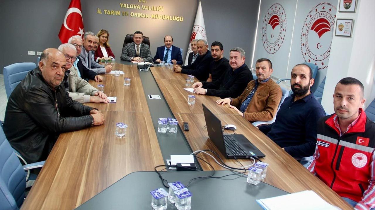 Yalova’da Genel Tarım Sayımı Toplantısı Düzenlendi