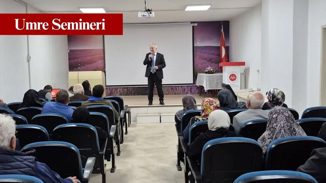 Yalova’da Umre Yolcularına Hazırlık Semineri