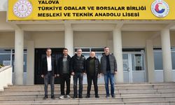 Samet Aybaba’dan, Yalova TOBB MTAL Ziyareti