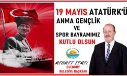 Başkan Temel’den 19 Mayıs Mesajı