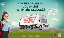 Mobil Trafik Eğitim Tırı Çiftlikköy’de