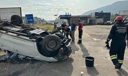 Taşköprü Mevkii’nde Maddi Hasarlı Trafik Kazası