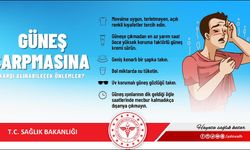 Güneş Çarpması Tehlikesi İçin Dikkat!