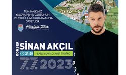 Yalova 28. Yıl Coşkusunu Sinan Akçıl’la Kutlayacak