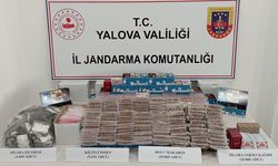 Yalova’da Jandarmadan Kaçak Sigara Operasyonu