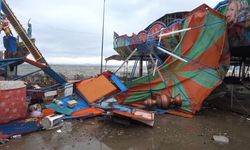 Yalova’da Fırtına, Lunaparkta 10 Milyon Liralık Hasar Oluşturdu
