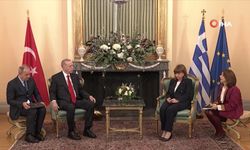 Yunanistan Cumhurbaşkanı Recep Tayip Erdoğan ile Görüştü