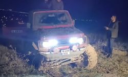 Off-road yaparken lastiği koptu, farkında olmadan kilometrelerce yol gitti  