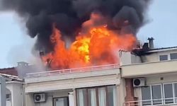 Yalova’da Çatı Yangını Korkuttu