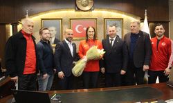 Başkan Tutuk'tan Avrupa Şampiyonu Çavuşoğlu’na Tam Destek