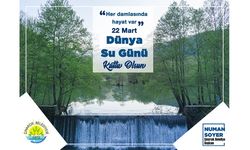Numan Soyer’in “22 Mart Dünya Su Günü” Mesajı