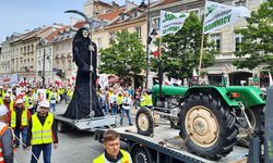Polonya’da 35 Bin Çiftçi İle Protesto