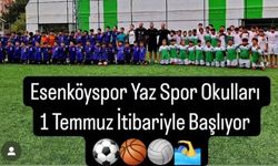 Esenköy’de Yaz Spor Okulları Heyecanı Başlıyor!