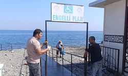 Çınarcık'ta Engelli Plajı Yenilendi
