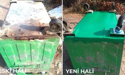 İl Özel İdaresi, Köylerde Çöp Konteynerlarını Yeniliyor