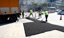 Şehir İçinde Asfalt Yama Çalışmalarına Start Verildi