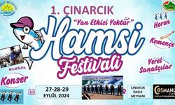 Çınarcık'ta Hamsi Festivali Coşkuyla Başladı