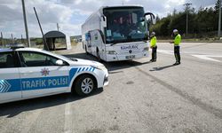 Yalova’ya Seyahat Eden Otobüsler, Trafik Ekipleri Tarafından Denetlendi