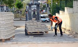 Yalova Belediyesi’nden Yeni Yerleşim Bölgelerine Parke Yol Çalışması