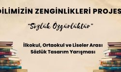 İl Milli Eğitim Müdürlüğü Sözlük Tasarım Yarışması Düzenliyor!