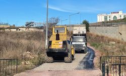 Yalova Üniversitesi Yurtlar Bölgesinde Asfalt Çalışması