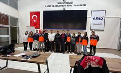 Üniversite Öğrencileri, Destek AFAD Gönüllü Eğitimi Aldı