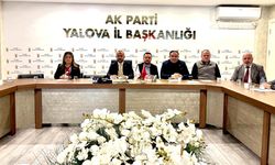 AK Parti Yalova İl Başkanlığı’nda Toplandılar!