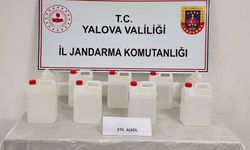 Yalova Jandarması Litrelerce Alkol Ele Geçirdi!