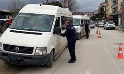 Altınova Zabıtasından Servis Araçlarına Denetim