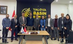 Zafer Partisinden Yalova Basın Birliğine Ziyaret