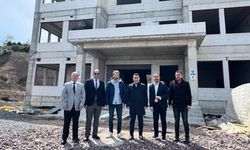 Okul İnşaatını İncelediler!