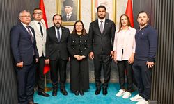 Güreş Şampiyonlarından Vali Dr. Hülya Kaya’ya Ziyaret