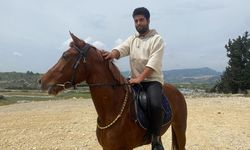 Atla giderken 'alkollü araç kullanmak'tan ceza yedi