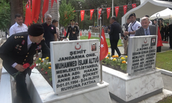Yalova'da Jandarmanın Kuruluş Yıldönümünde Şehitler Anıldı