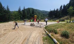 Termal’de Çocuk Parklarına Yaz Bakımı